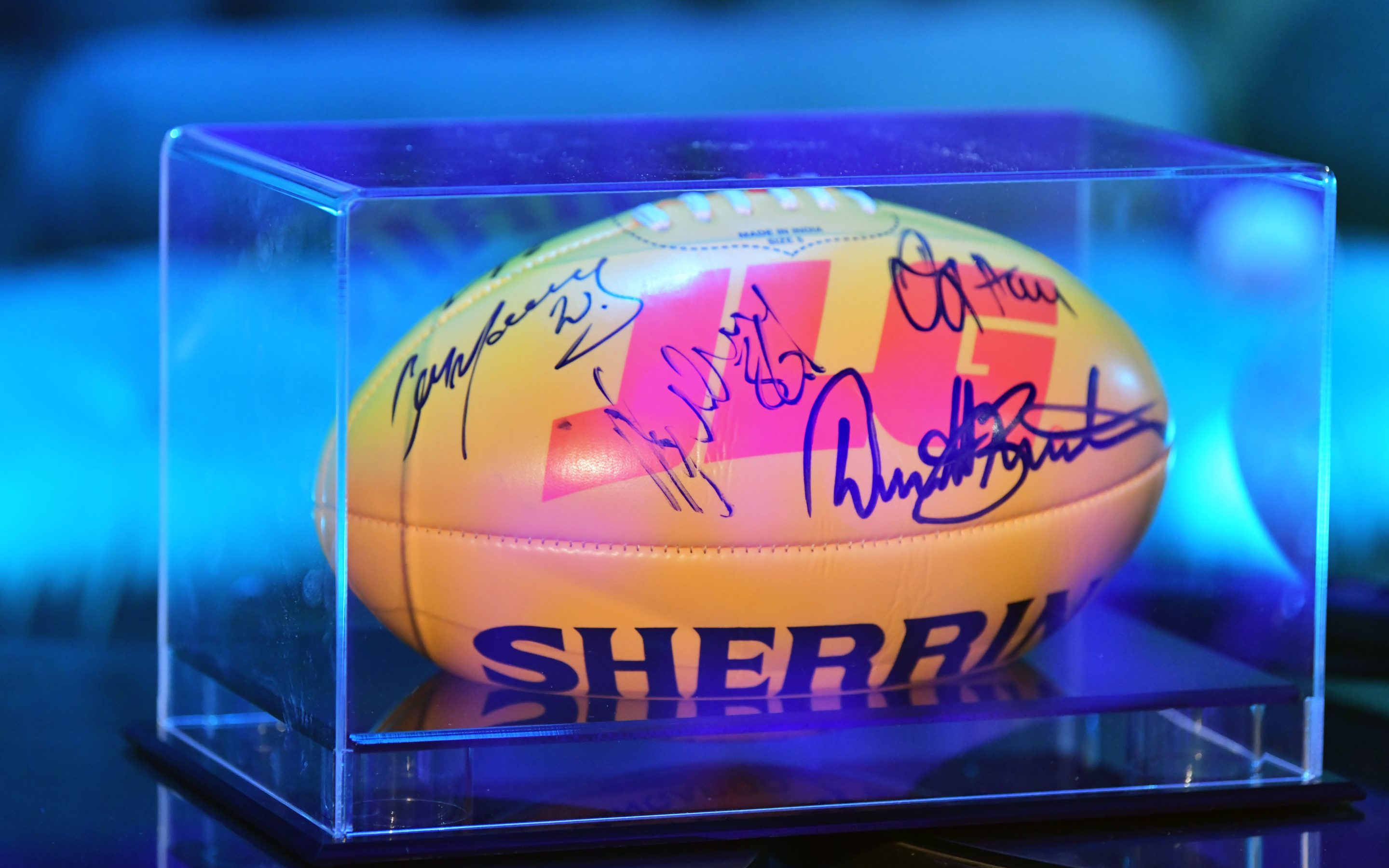 Sherrin football at Ultimate grand final event